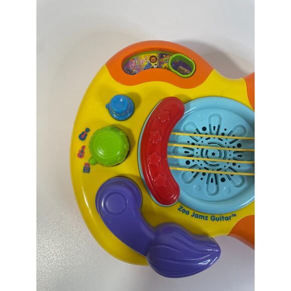 Vtech ZOO JAMZ GUITAR with 3 Modes of Play Bar 8 Lighted Keys - Picture 3 of 8
